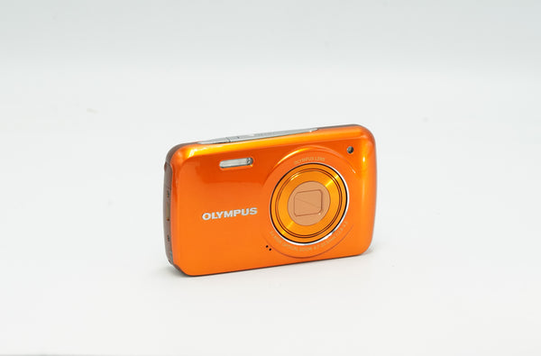 OLYMPUS VH-210,  14 MP DIGITAL camera, BRIGHT ORANGE