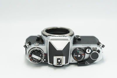 Nikon FE2, silver, with various lens options