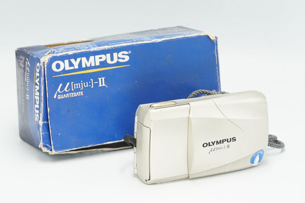 Olympus Mju-II fixed 35mm f2.8 POINT & SHOOT - RARE !