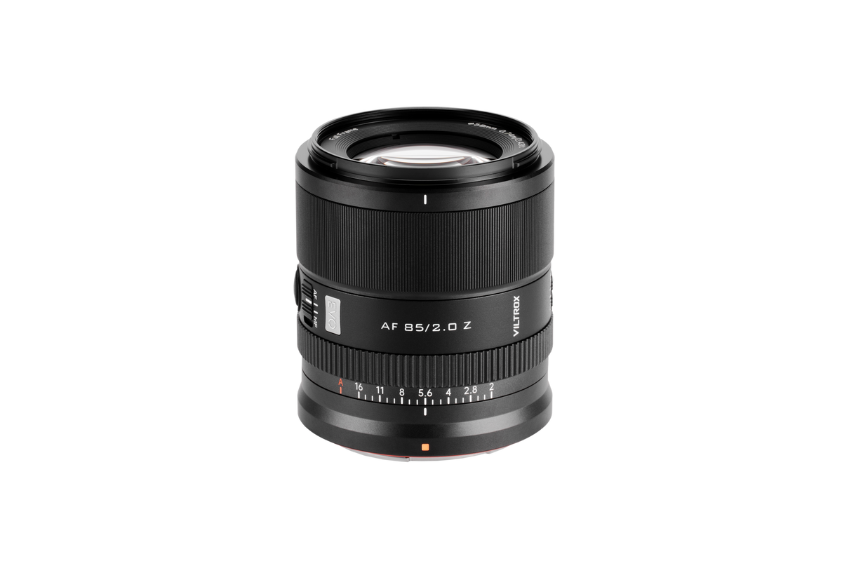 Viltrox AF 85mm f/2.0 EVO Z full-frame autofocus portrait lens for Nikon Z, front view