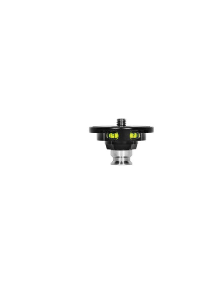 Sirui SVM monopod top plate with spirit levels and 3/8 inch screw