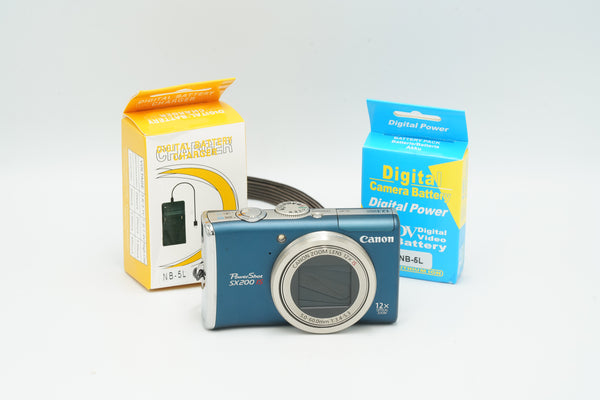 CANON Powershot SX200IS - Powerful 12X Zoom 12 MP DIGITAL camera