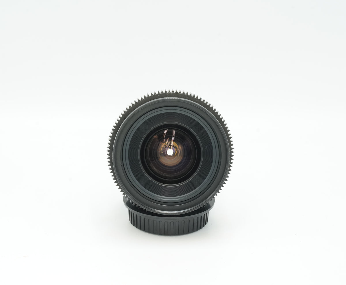Canon FD 17mm f4.0 S.S.C. CINE MODDED to EF