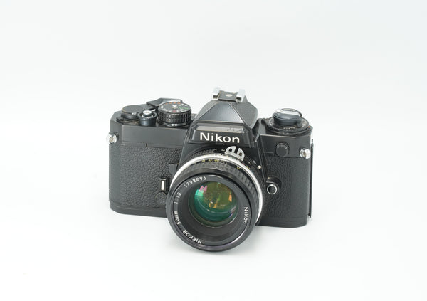 Nikon FE, black, with lens options