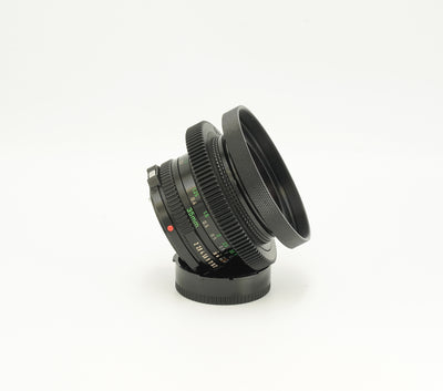 Canon nFD 35mm f2.0 with CINE MOD options