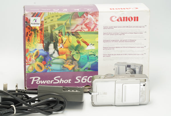 CANON Powershot S60 - SUPER OLD 5 MP DIGITAL camera