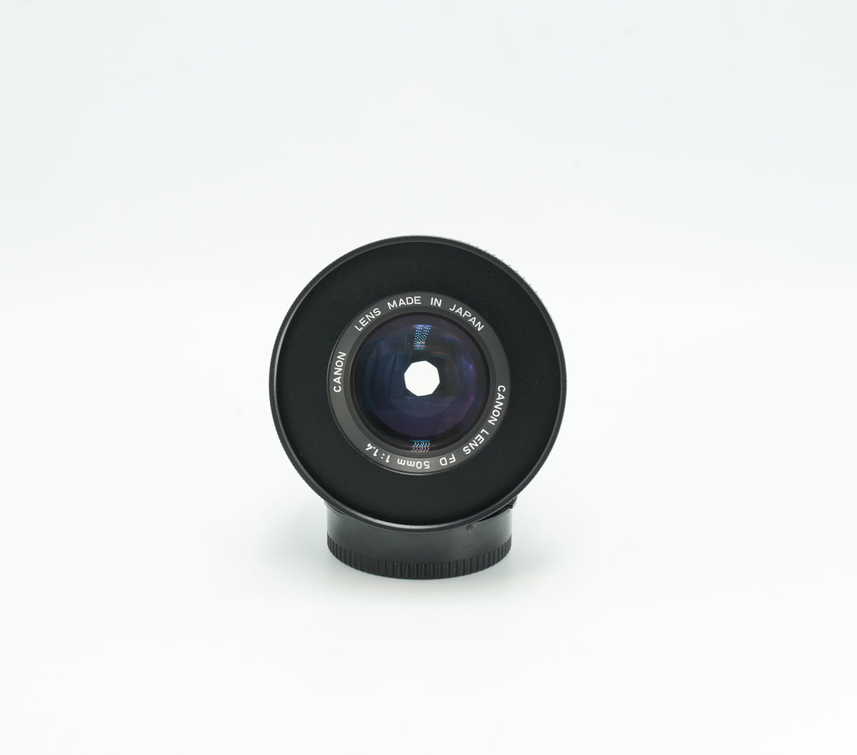 Canon nFD 50mm f1.4 with CINE MOD options