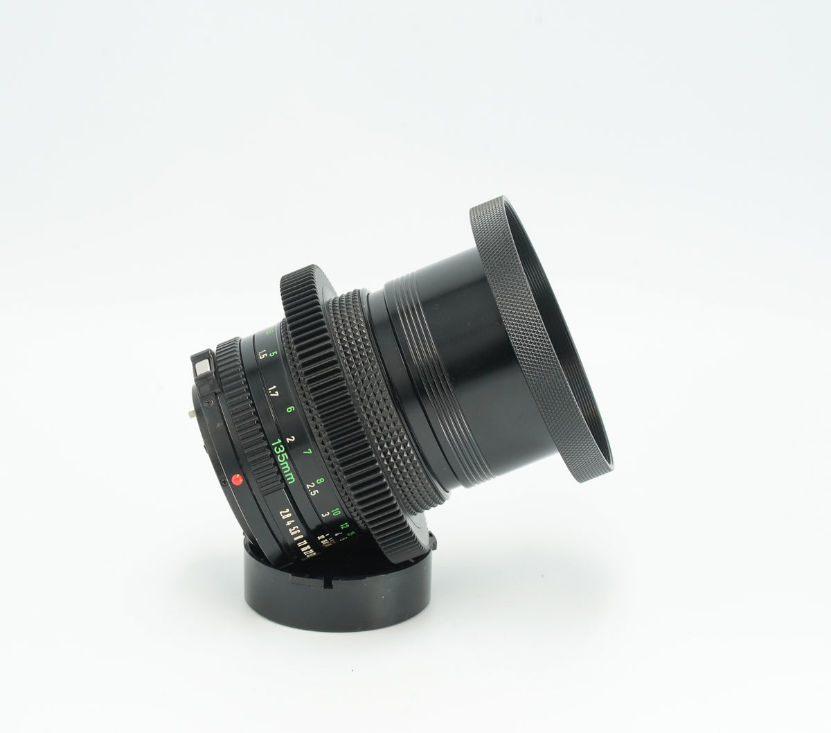 Canon nFD 135mm f2.8 with CINE MOD options