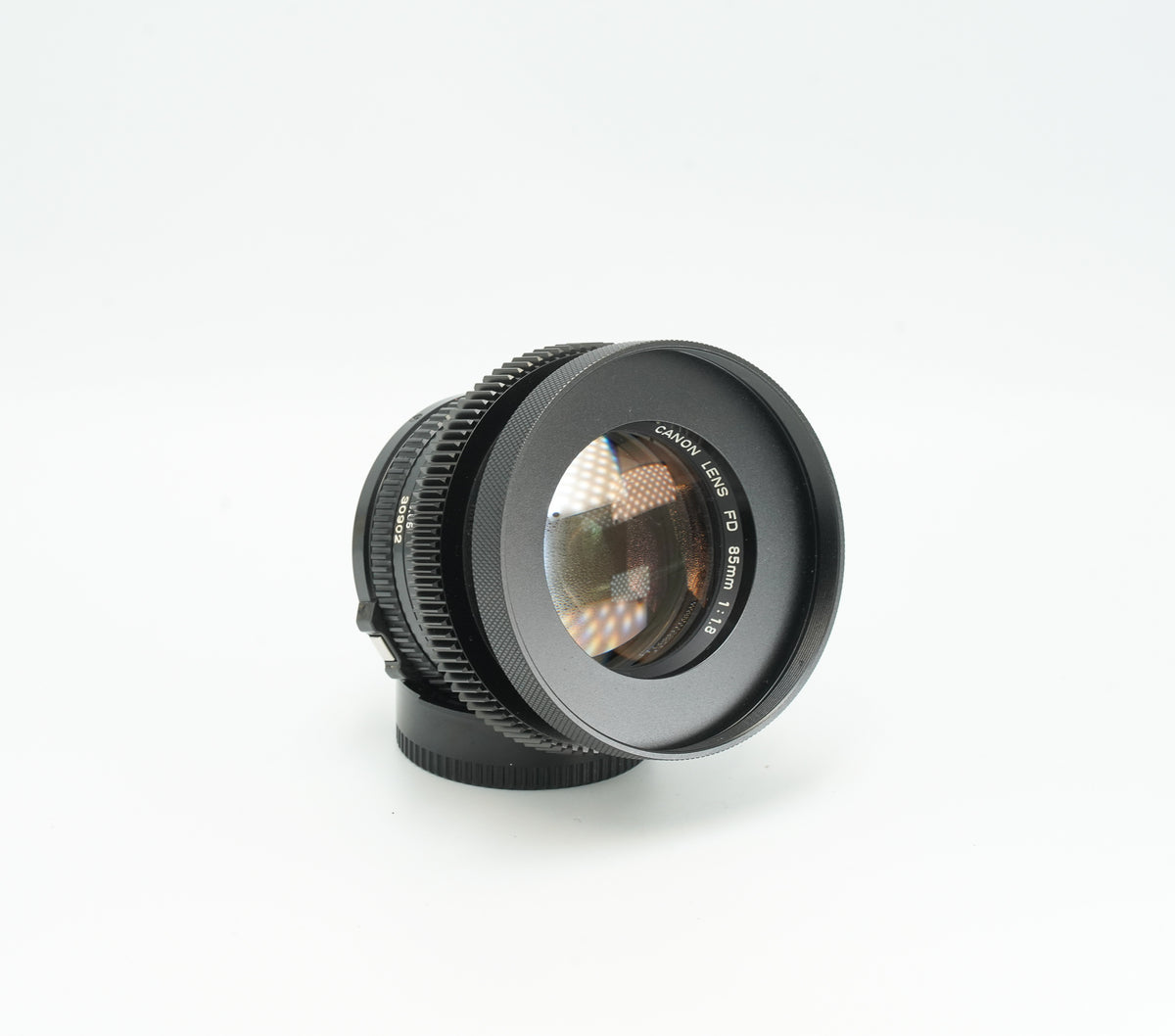 Canon nFD 85mm f1.8 with CINE MOD options