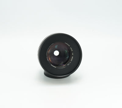 Canon nFD 85mm f1.8 with CINE MOD options