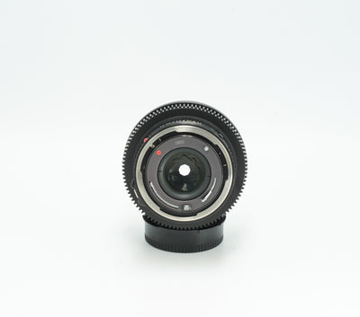 Canon nFD 85mm f1.8 with CINE MOD options
