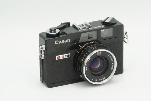 MINT Canon Canonet QL17 GIII rangefinder (40mm f1.7 lens), BLACK