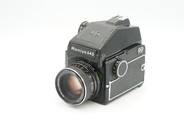 Mamiya 645, 80mm f2.8, AE finder with light meter