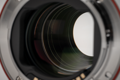 Viltrox 2.0x teleconverter inner lens elements close-up