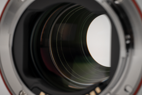 Viltrox 2.0x teleconverter inner lens elements close-up