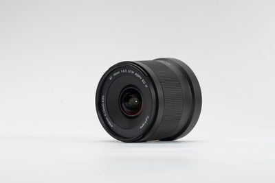 Viltrox Air AF 14mm f/4 STM Nikon Z lens, angled view of the front element