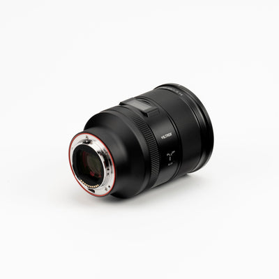 Viltrox LAB AF 35mm f/1.2 FE Sony E-mount lens, rear view with mount contacts