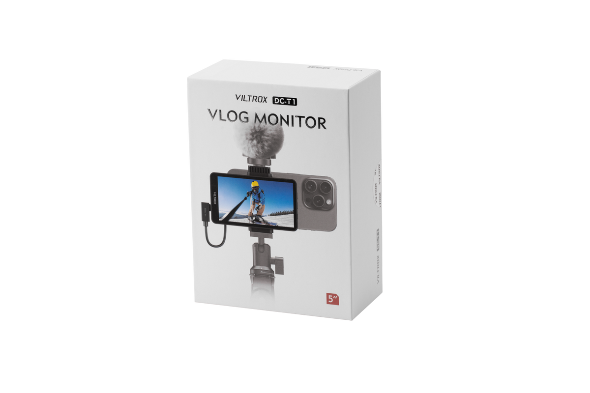 Viltrox DC-T1 Vlog Monitor retail box