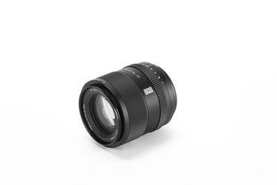 Viltrox AF 75mm f/1.8 XF Fujifilm lens, front three-quarter view
