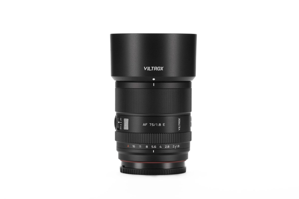 VILTROX AF 75mm f1.8 EVO, Sony E, APSC