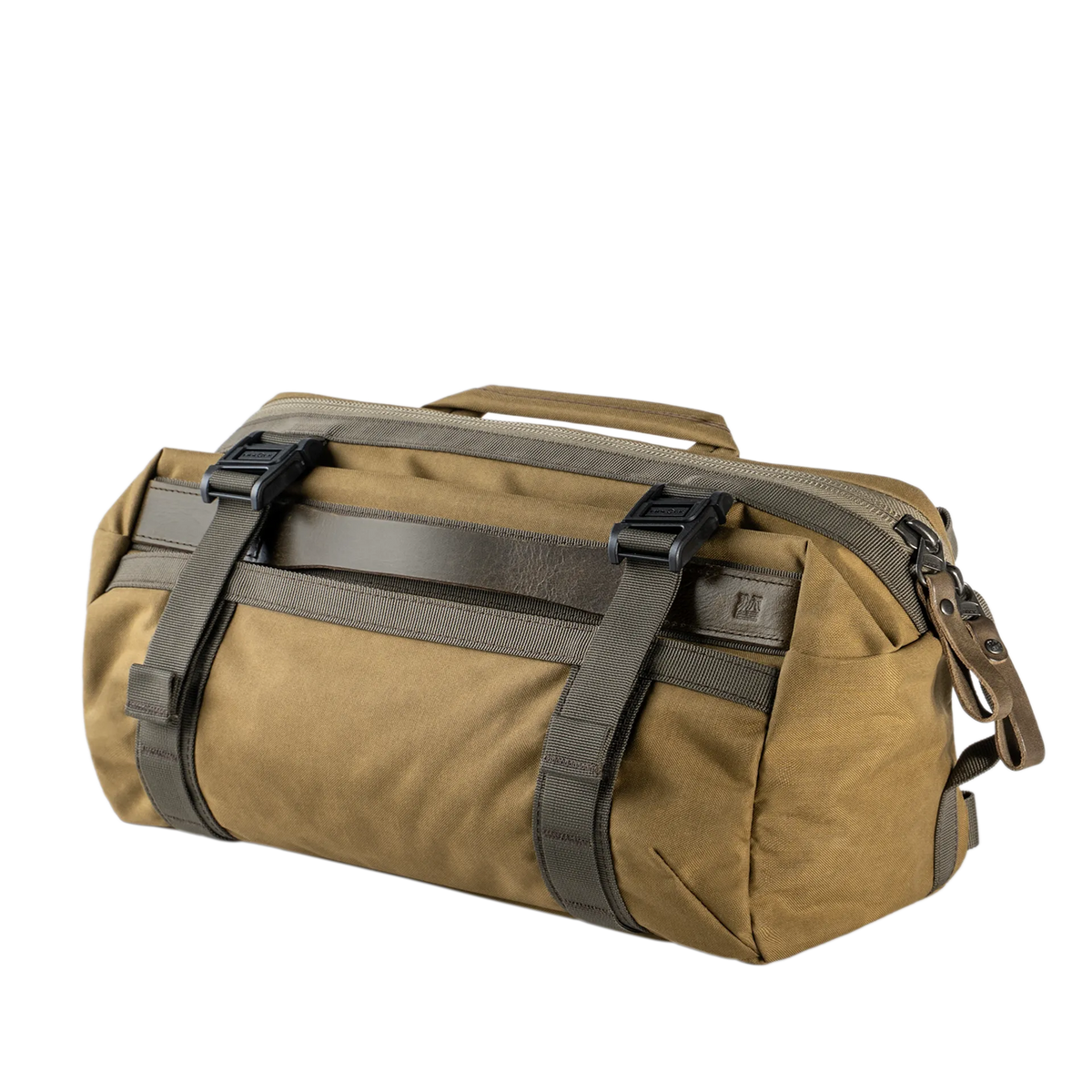 Wotancraft Easy Rider v2 10L sling camera bag in khaki brown, front view