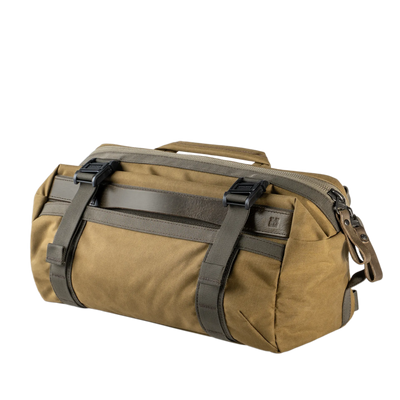 Wotancraft Easy Rider v2 10L sling camera bag in khaki brown, front view