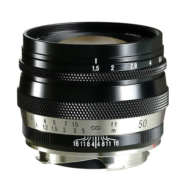 Voigtlander 50mm f1.5 Heliar Classic, black, Leica M mount