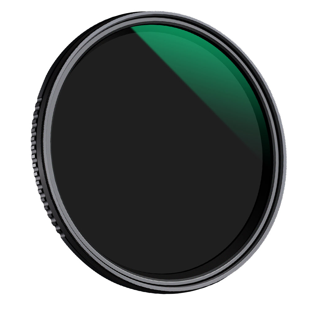 K&F Concept variable ND filter, angled view showing the rotating ring