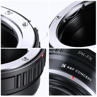 K&F CONCEPT PENTAX K Lens to Fuji X mount adapter