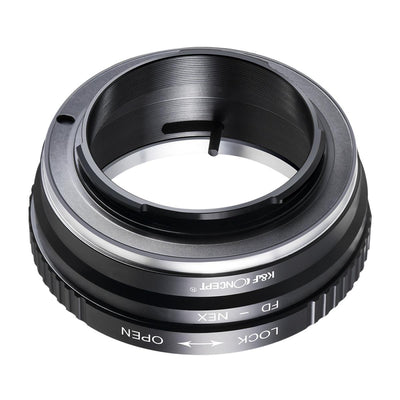 K&F Concept FD to NEX adapter, Sony E camera side