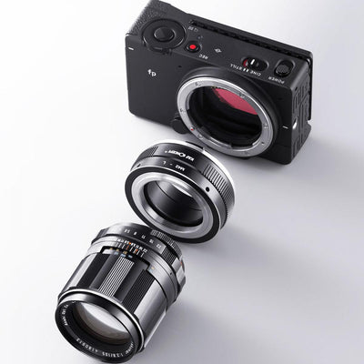 Sigma fp, K&F Concept M42 to L adapter and Takumar lens, ready to assemble