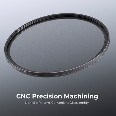 K&F Concept black diffusion 1/4 filter CNC machined slim frame