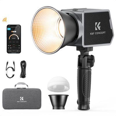 K&F CONCEPT 60W Bi-Color COB Video Light