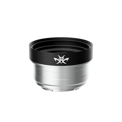 Blazar Mantis 1.33x lens mount adapter, black and silver