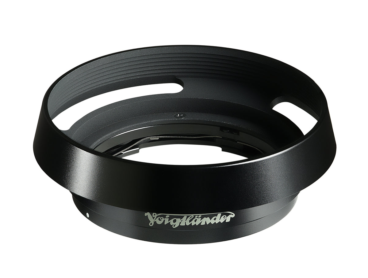 Voigtlander LH-4N vented metal lens hood in black