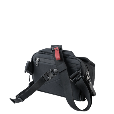 Wotancraft Mini Rider v2 black sling, rear view with strap, quick-release and side clip