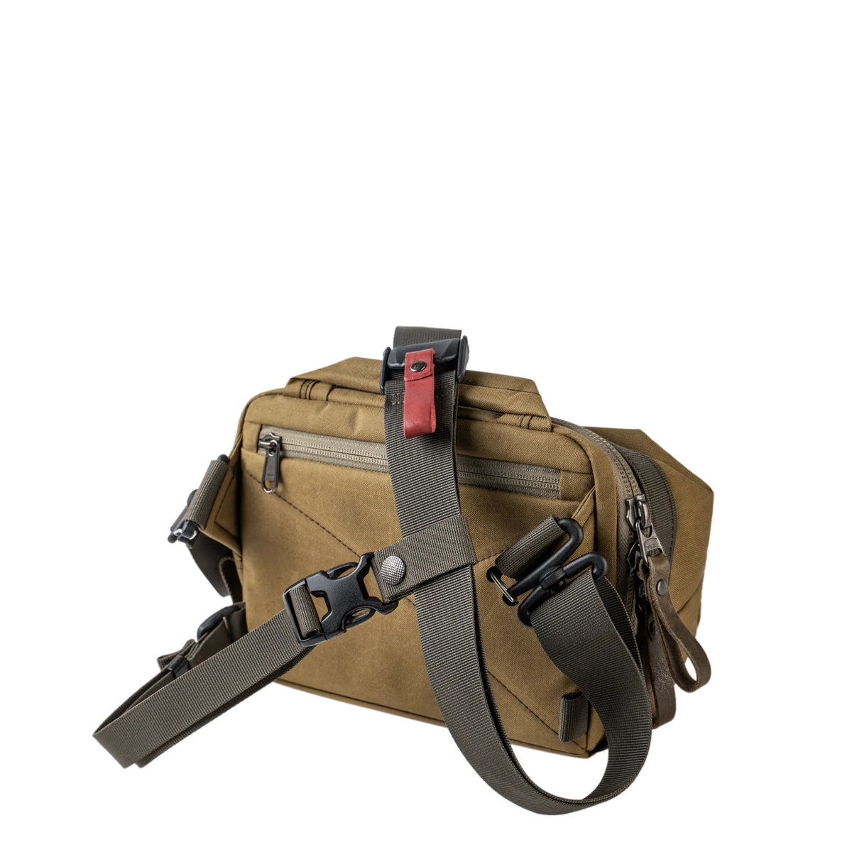 WOTANCRAFT Sling Bag "MINI RIDER" v2, 4.5L, Khaki Brown
