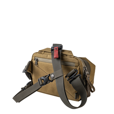 WOTANCRAFT Sling Bag "MINI RIDER" v2, 4.5L, Khaki Brown