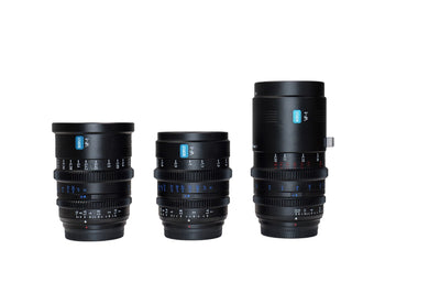 SIRUI VISION PRIME 15/75/150mm SET, FULL FRAME Cine Lens