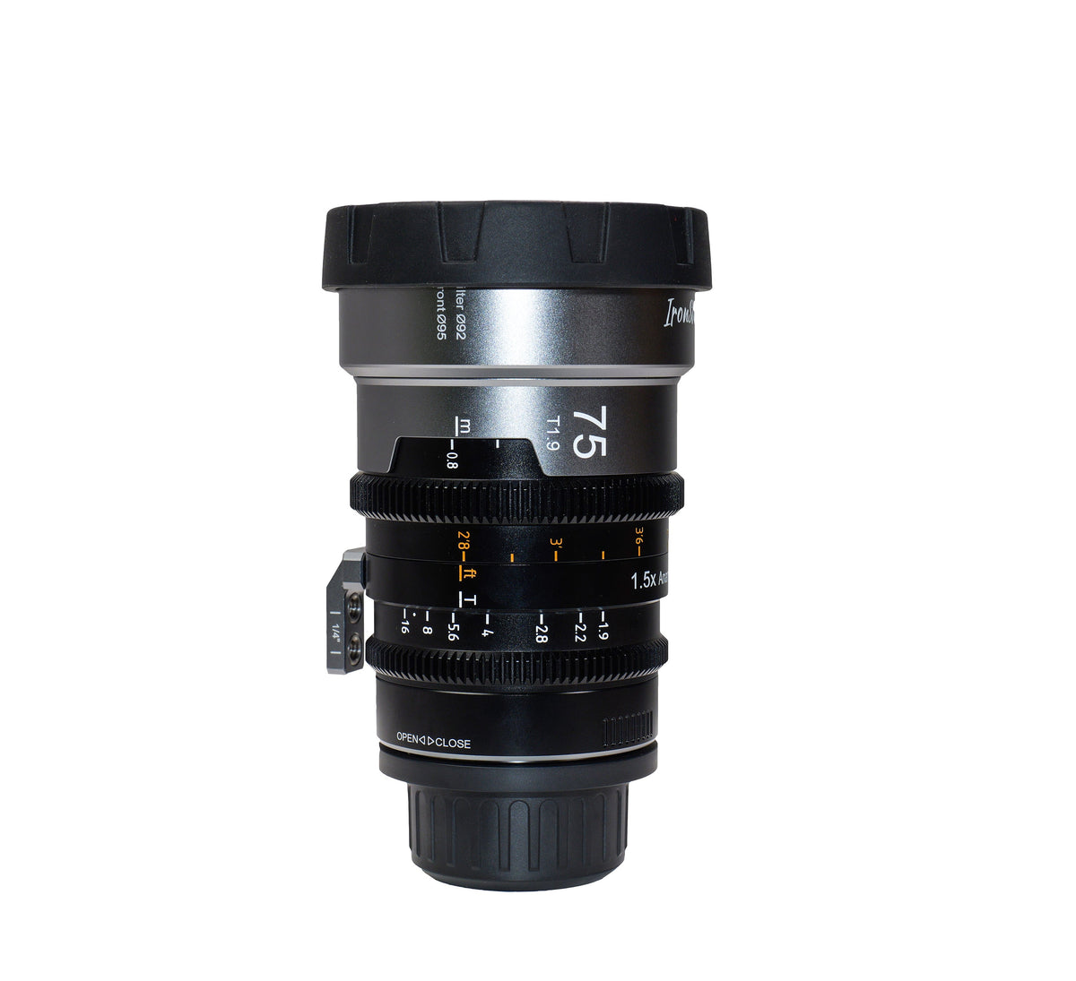 SIRUI IRONSTAR 75mm T1.9 1.5x Full Frame ANAMORPHIC