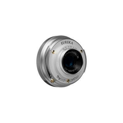 Thypoch Eureka 28mm f/2.8 ASPH pancake lens for Leica M in silver, Limited edition