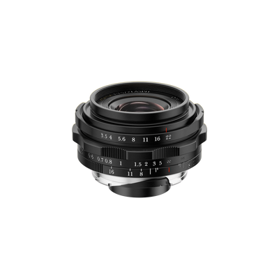 Thypoch Ksana 21mm f/3.5 compact wide-angle Leica M lens in black, front view