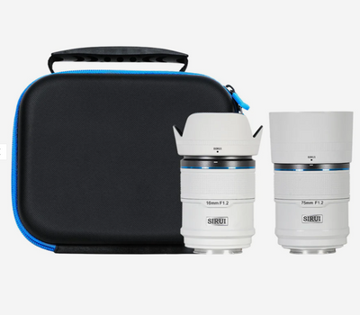 DISPLAY ! SIRUI SNIPER SET AF 16 & 75mm F1.2 APSC, Nikon Z white