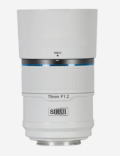 DISPLAY ! SIRUI SNIPER SET AF 16 & 75mm F1.2 APSC, Nikon Z white
