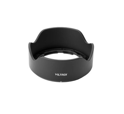Viltrox petal lens hood in black for the AF 25mm f/1.7