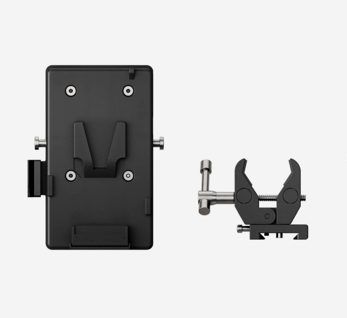 Sirui C300X-II V-mount battery plate and super clamp accessories