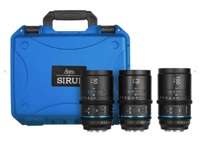 SIRUI ASTRA 50-75-100mm T1.8 1.3x KIT FULL FRAME ANAMORPHIC AUTOFOCUS