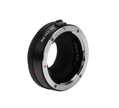 Viltrox EF-FX1 Pro adapter, Canon EF lens side with contacts