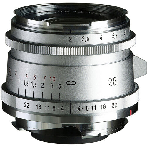 Voigtlander ULTRON 28mm f2.0 Vintage Line II, Silver, Leica M mount