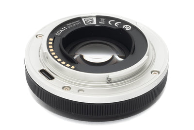 Viltrox AF 28mm f/4.5 pancake, rear mount with contacts and USB-C port